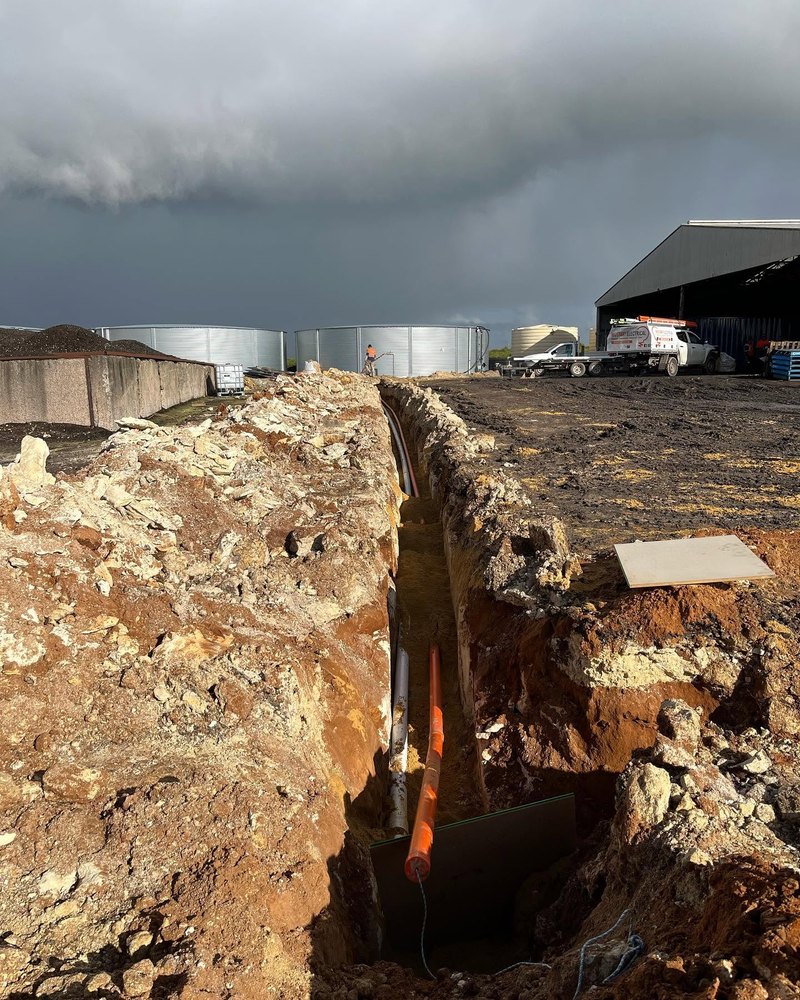 Underground Cabling — Mustart Electrical & Solar